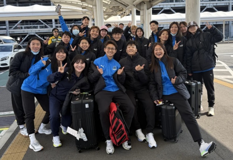 武漢女足前往日本參加女足亞冠！王霜曬照：日本，我們來了